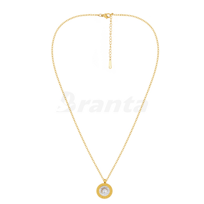 Cubic Zirconium Studded Necklace